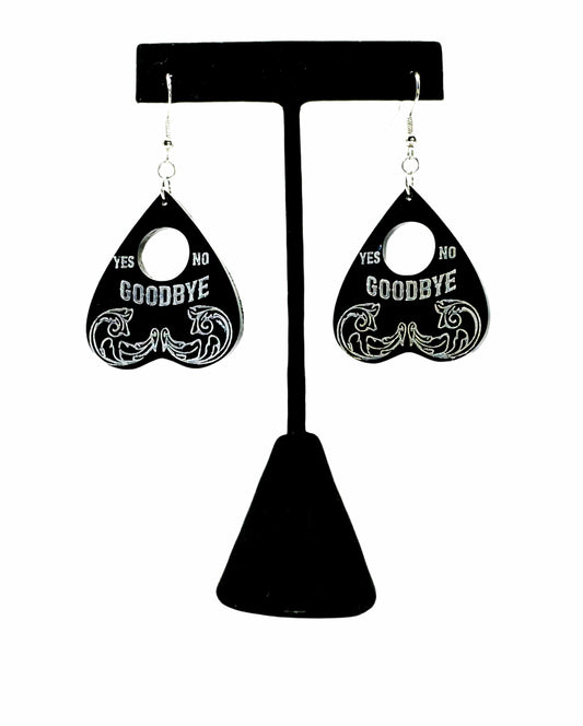 Ouija Planchette Earrings