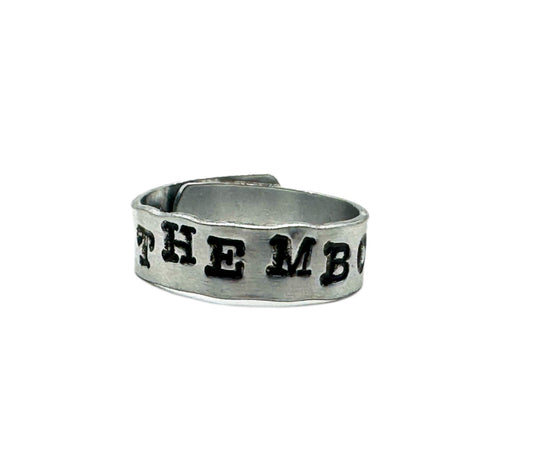 Hand Stamped Ring