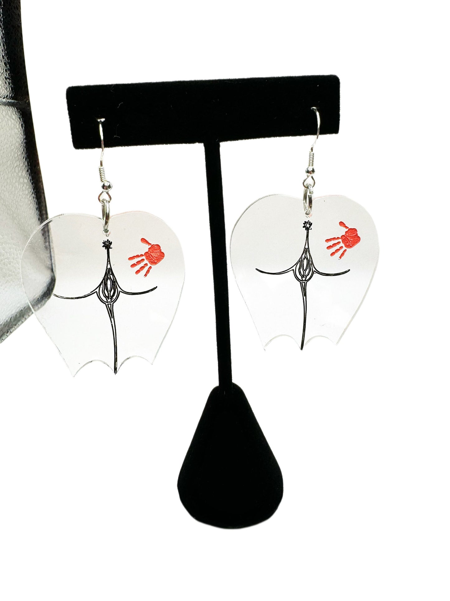 Spank Me Acrylic Earrings